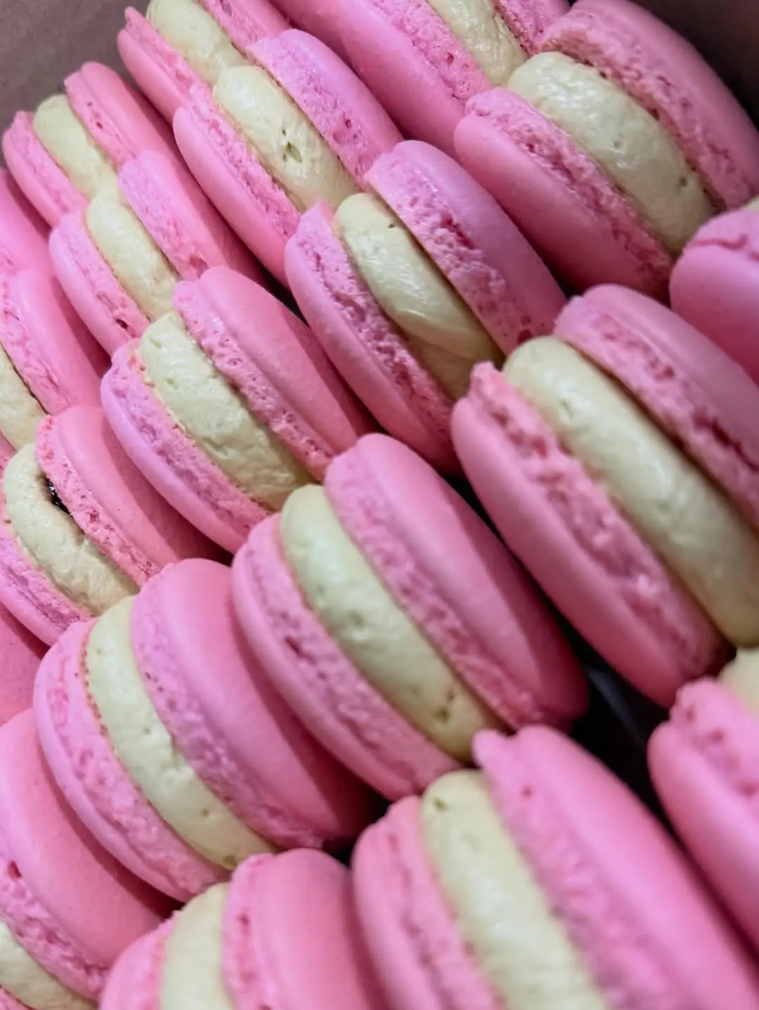 Рожеві макарони Pink Chocolat